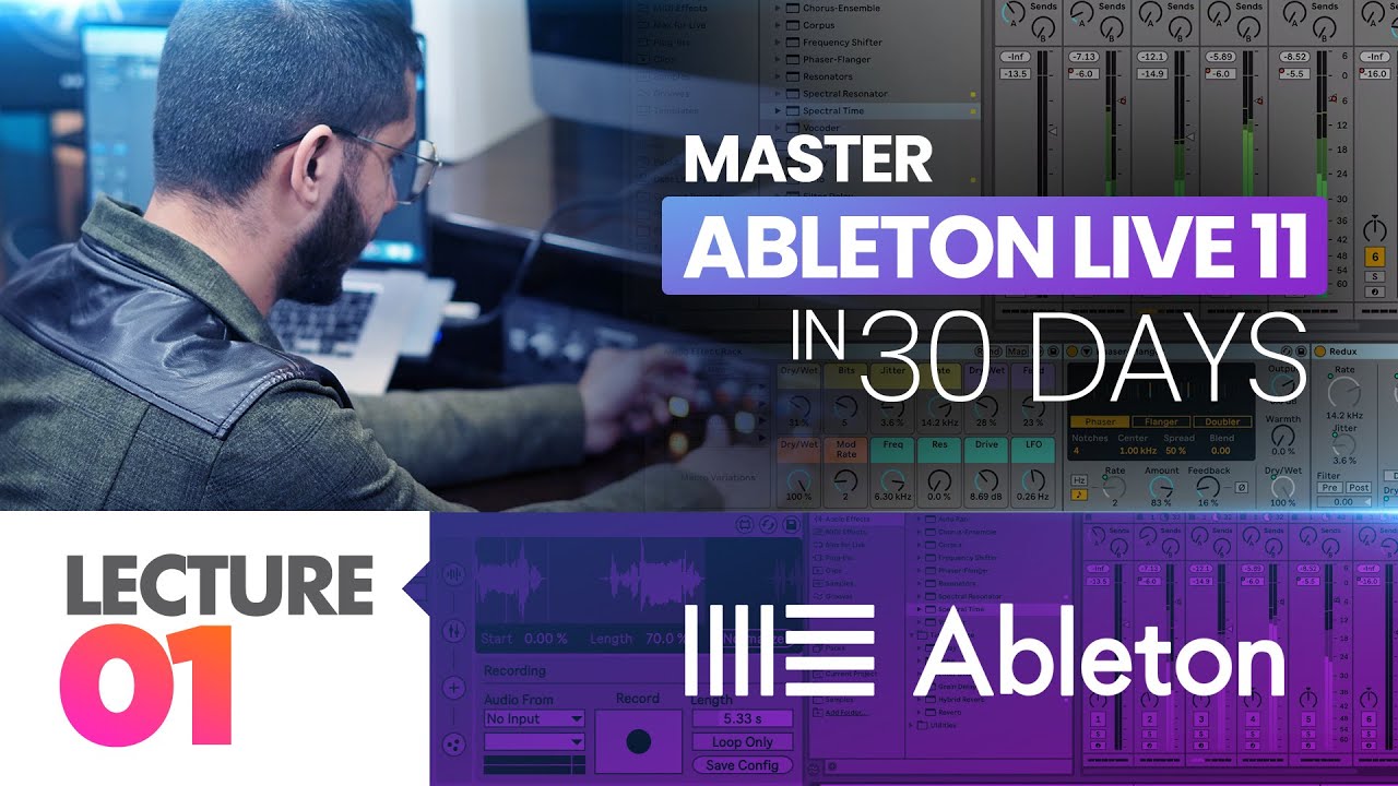 FREE Music Production Course – Ableton Live 11 – By Mix With Vasudev