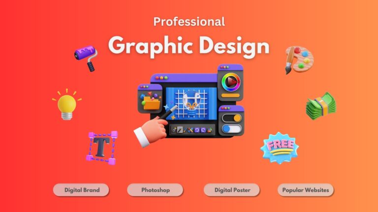 Graphic Designing & Advance Digital Brand Designing ( + Free Bonus worth Rs 749 )