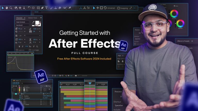 Learn After Effect by Nikhil Panwar || Complete Course